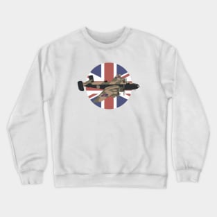 Halifax British WW2 Airplane Crewneck Sweatshirt